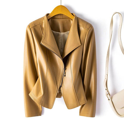 Veste Femme Élégante en Cuir 3