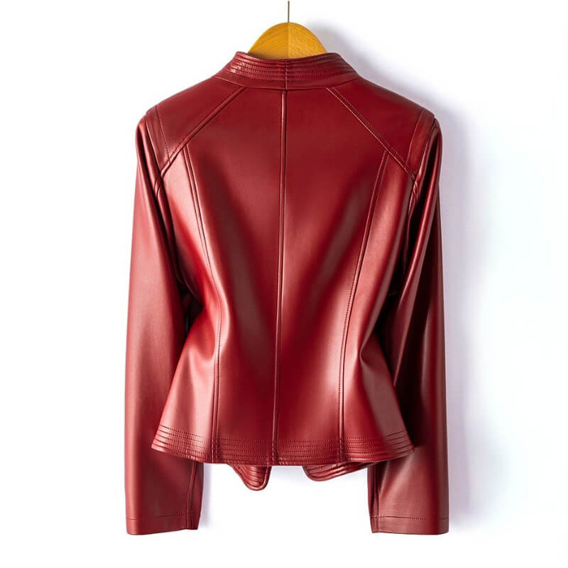 Veste Femme Élégante en Cuir 5