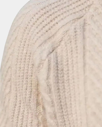KK™ | Pullover i Bomuld med V-hals