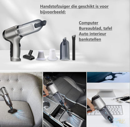 Made Gents | Draadloze Handstofzuiger