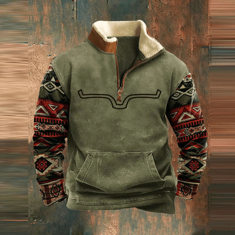 Pullover mit Reißverschluss