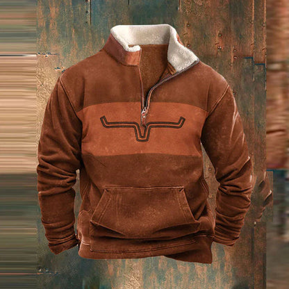 Pullover mit Reißverschluss