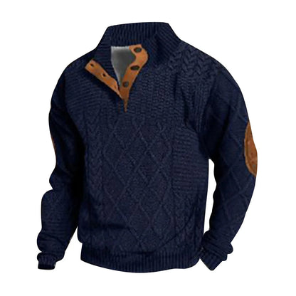 Men's Casual Retro Cashmere Shirt