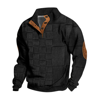 Men's Casual Retro Cashmere Shirt