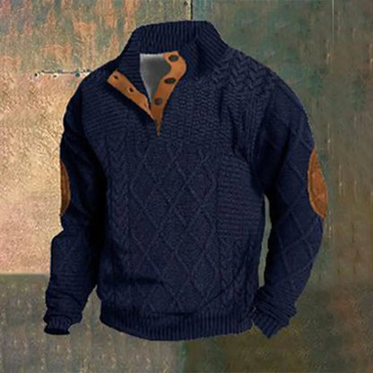 Men's Casual Retro Cashmere Shirt