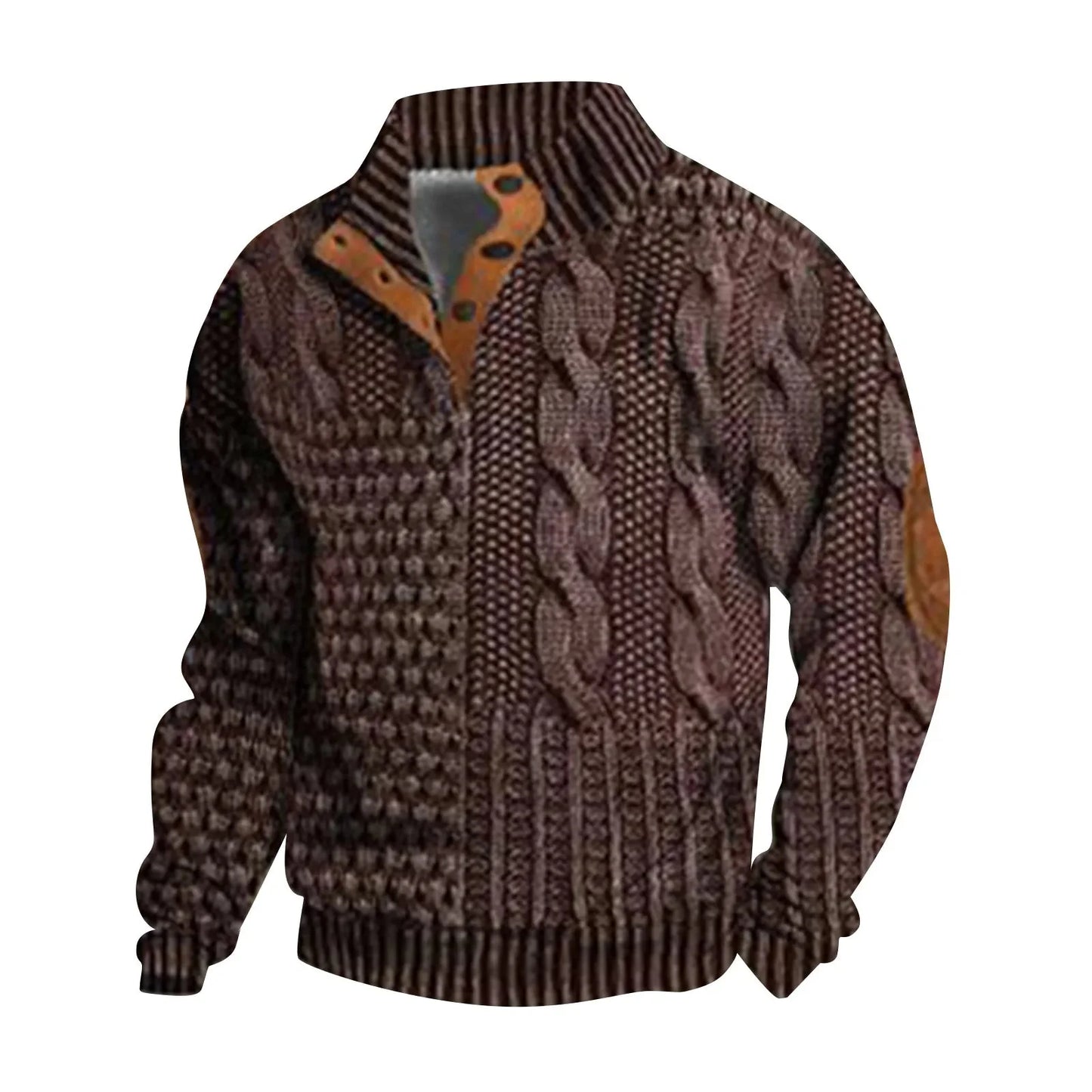 Men's Casual Retro Cashmere Shirt
