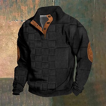 Men's Casual Retro Cashmere Shirt