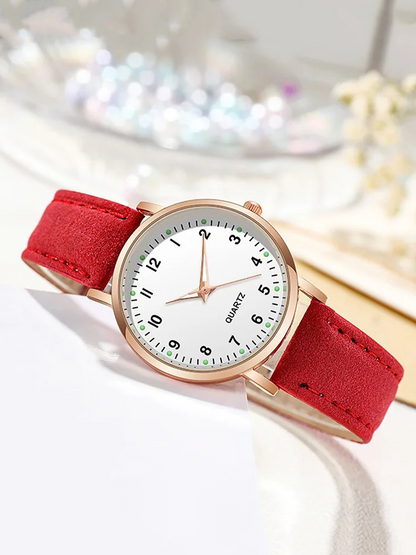Montre femme Valeria Leren or rose