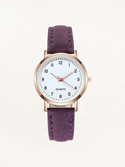 Montre femme Valeria Leren or rose
