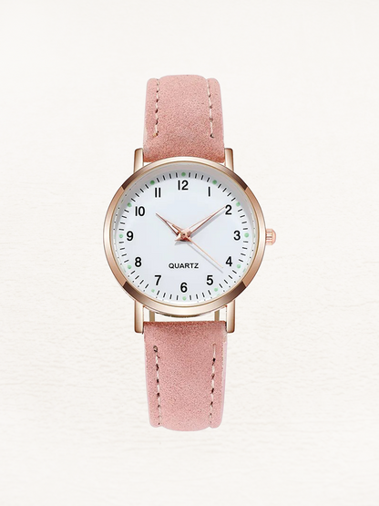 Montre femme Valeria Leren or rose