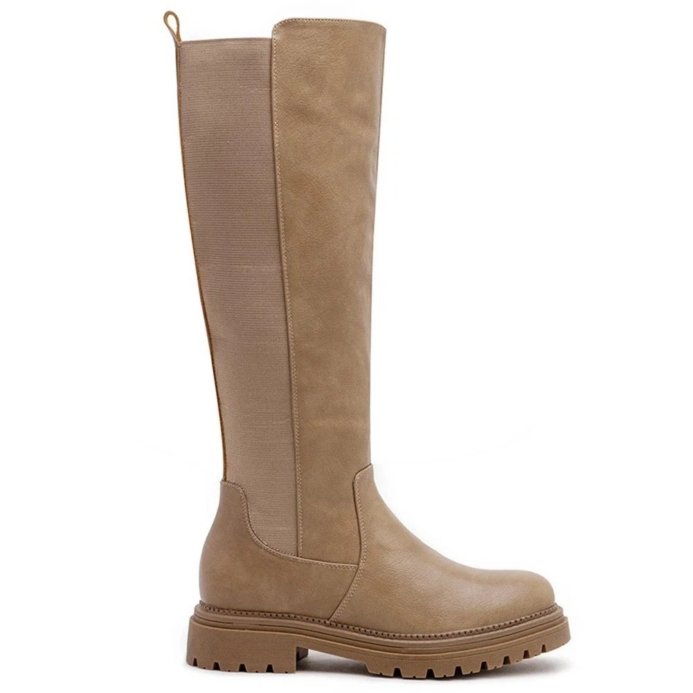 Viviana Peruzzi™ Sleek Stretch Knee High Boot