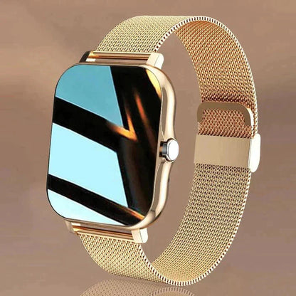 Stilfuldt Smartwatch med Sundhedsdata og Lang Batterilevetid