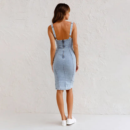 Van Laren | Bodycon Denim Jurk