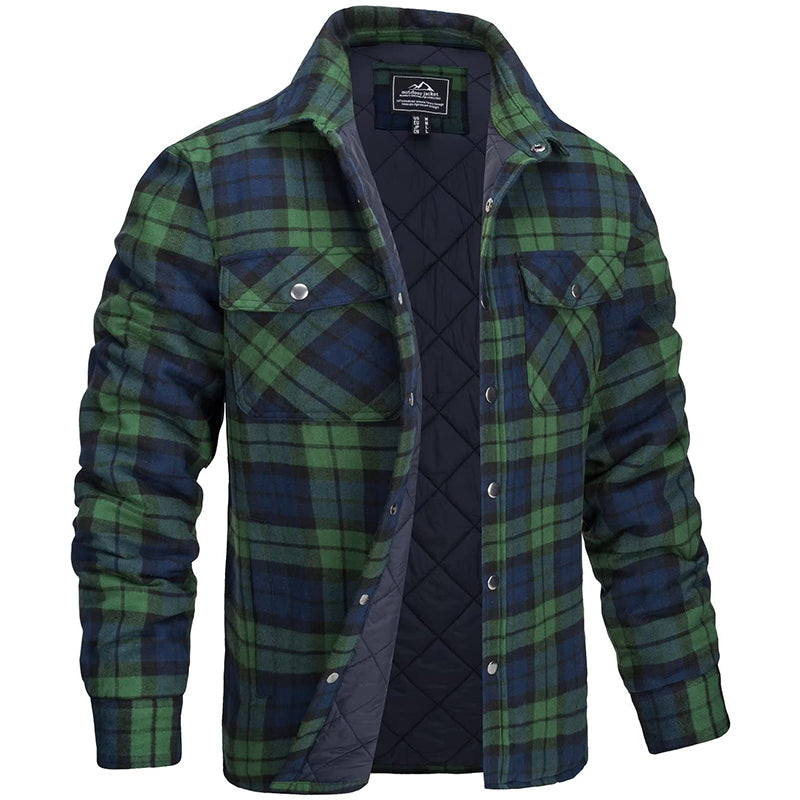 Holzfällerjacke  Karierte Jacke