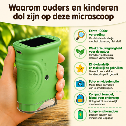 DigiScope® Avonturenmicroscoop voor kinderen
