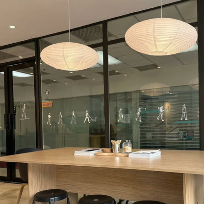 Wabi's Paper Pendant Light | Contemporary Ceiling Light 2