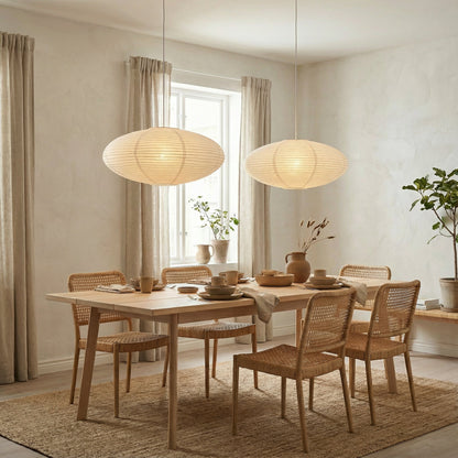 Wabi's Paper Pendant Light | Contemporary Ceiling Light 4