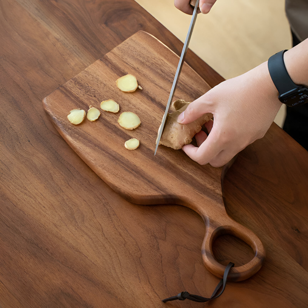 Caldrino – Walnoot Houten Snijplanken Set Van 2