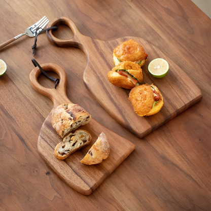 Caldrino – Walnoot Houten Snijplanken Set Van 2