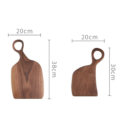 Caldrino – Walnoot Houten Snijplanken Set Van 2