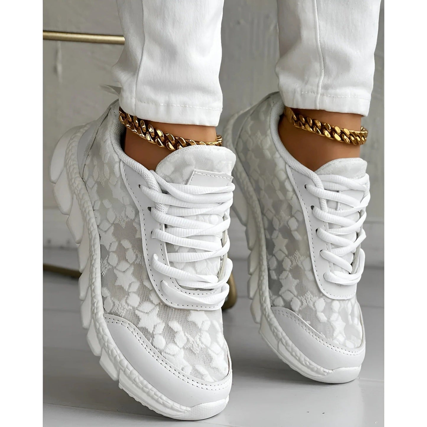 Wanda Daily Shoes | Lace-Up Closure, Supportive Sole 0