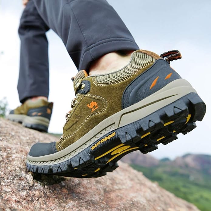 Chaussures de Randonnée Homme Robustes Semelle Antidérapante Haute Adhérence