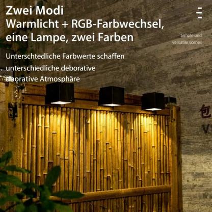 Wandleuchte | Solar LED Light | wetterfeste Wandlampe | Buenosaires