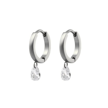 Saltwater Titanium Hoops
