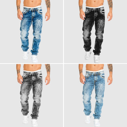 Liam | Vintage Fade Relaxed Fit Denim Jeans