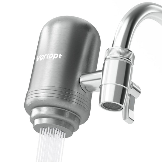 Household Kitchen Splash-proof Water Filter Chlorine Removal Activated Carbon Purification Water Filter