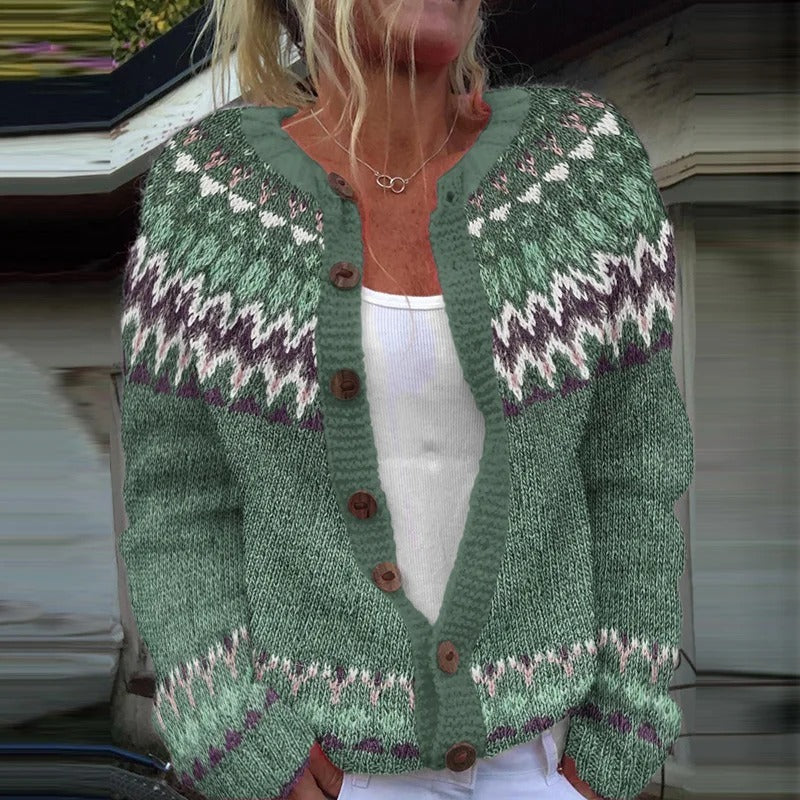Delilah | Elegant Icelandic Vintage Cardigan