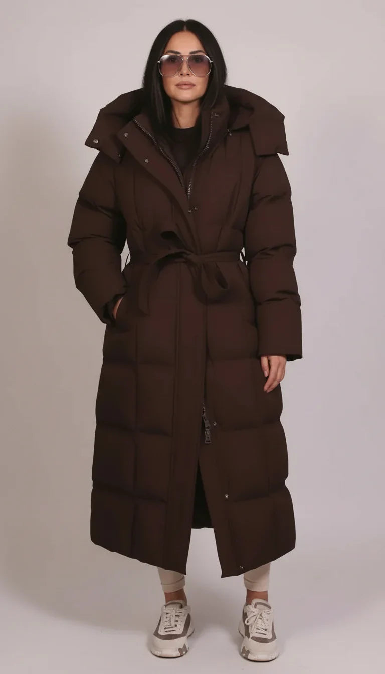 ELINA™ | LUXE LONGLINE PUFFER COAT