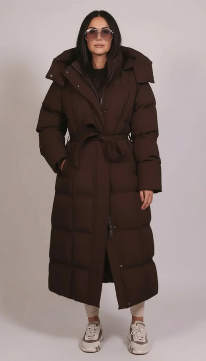 ELINA™ | LUXE LONGLINE PUFFER COAT