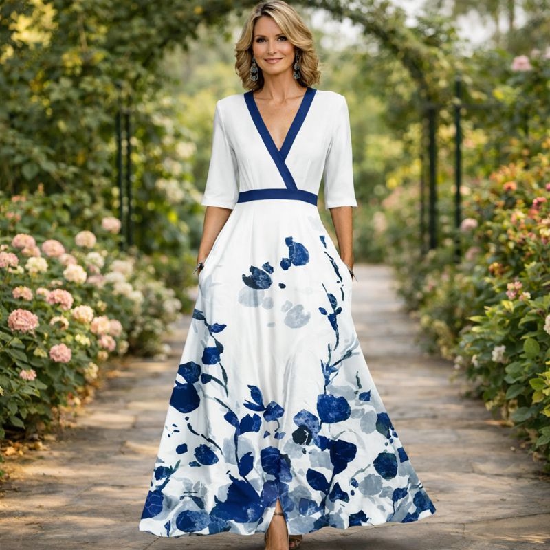 Aimee | Elegantes Maxikleid