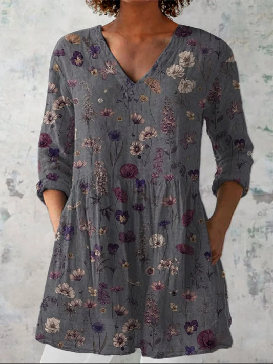 Ivana | Linen Tunic Top