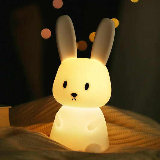 Whimsical LED Night Light Collection | Touch Sensor Lamp with 7 Color Modes | Rechargeable for Kids' Bedroom 0