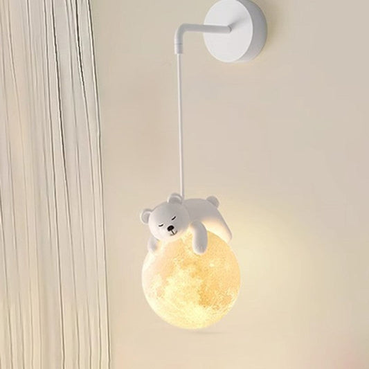 Whimsical Wall Sconce Lighting | Modern Minimalist Animal Design with Soft Glow | Perfect Wall Lights for Kids' Bedrooms 0