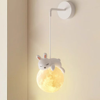 Whimsical Wall Sconce Lighting | Modern Minimalist Animal Design with Soft Glow | Perfect Wall Lights for Kids' Bedrooms 2
