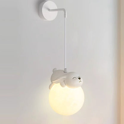 Whimsical Wall Sconce Lighting | Modern Minimalist Animal Design with Soft Glow | Perfect Wall Lights for Kids' Bedrooms 6