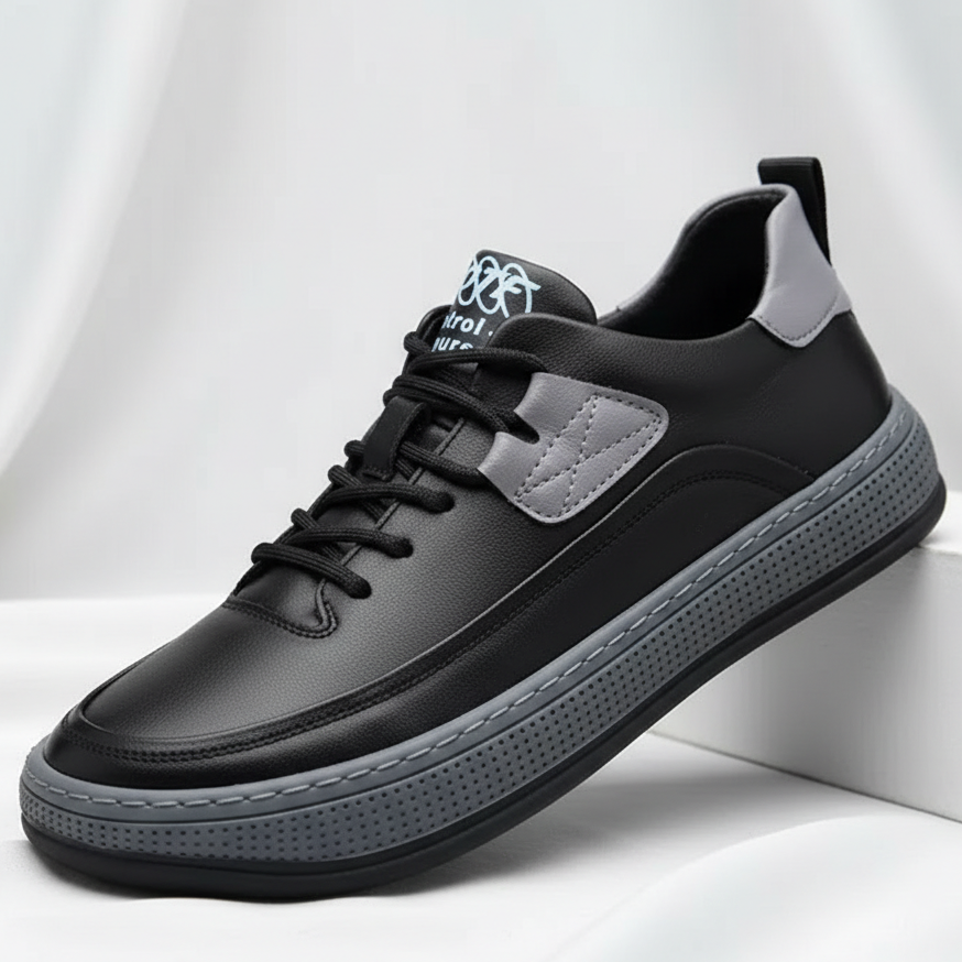 Évariste - Italienische Leder-Sneaker Lucas für Herren