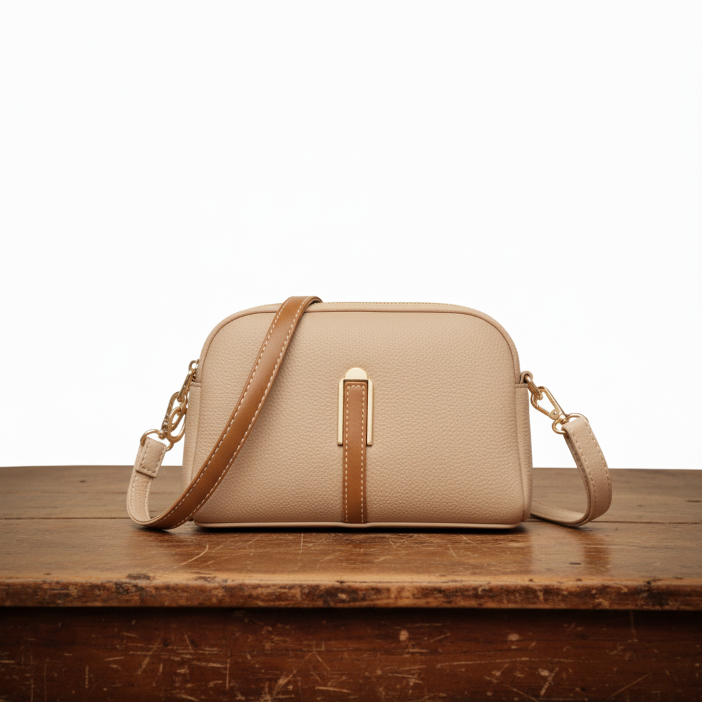 Diana Leather Crossbody Bag