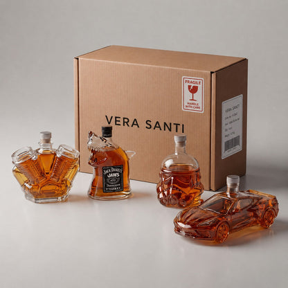 Whisky Bottle - Set Bottle and Glasses Edition