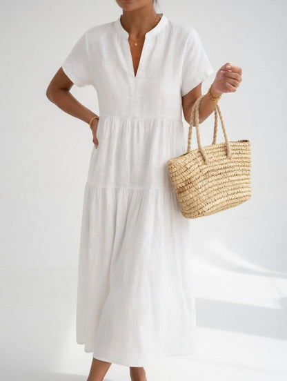 Althéa — Robe longue fluide estivale élégante