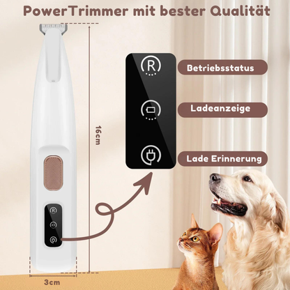 PowerTrimmer für Fellnasen
