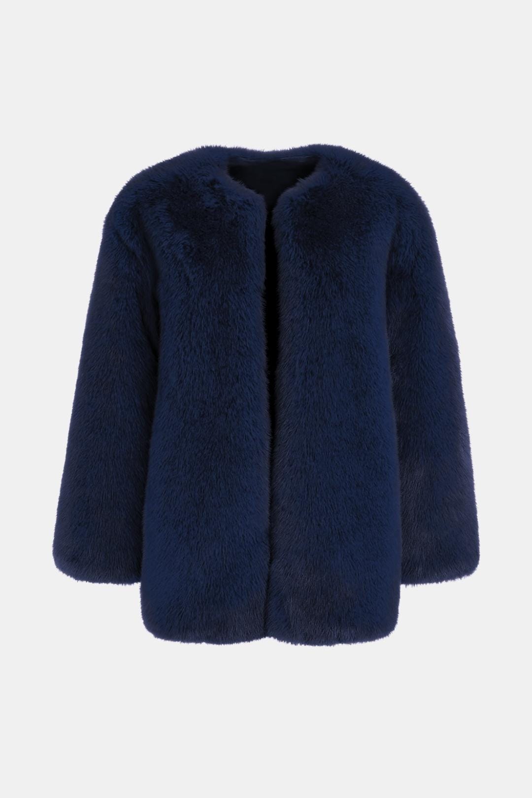 Winter – Plush Faux Fur Coat