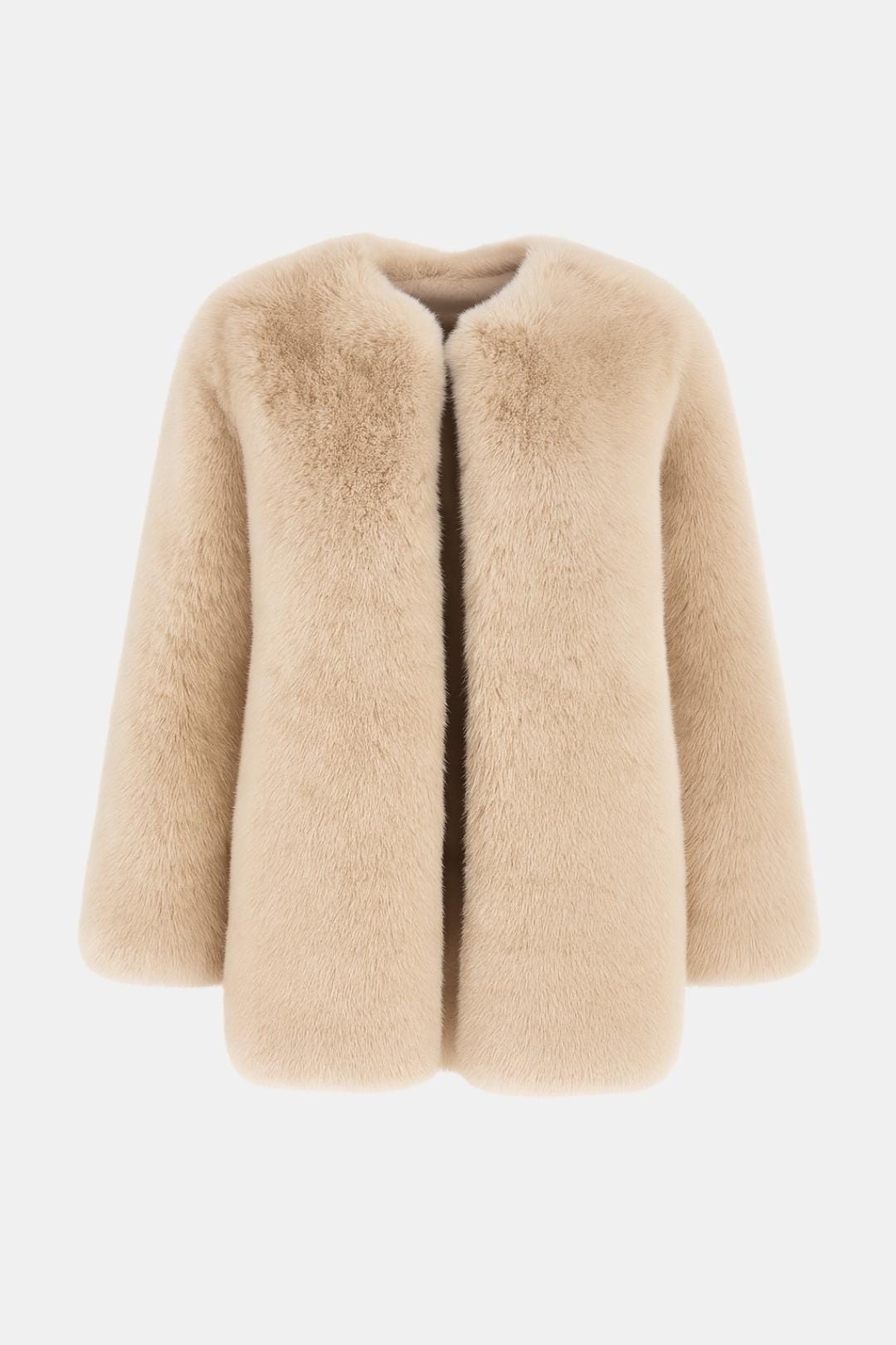 Winter – Plush Faux Fur Coat