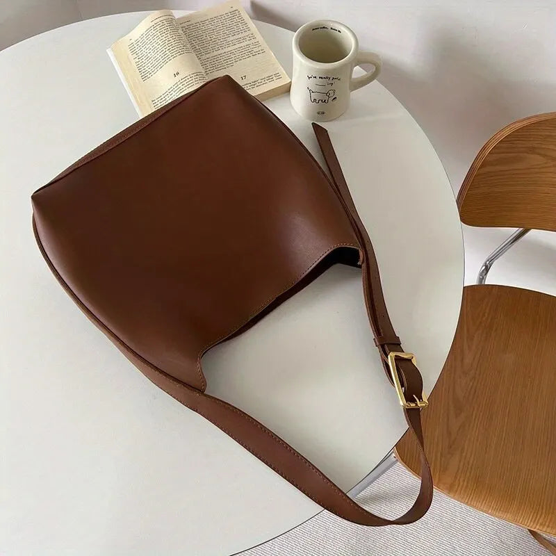 Elegancka Torba Na Ramię Ze Skóry PU Dla Kobiet