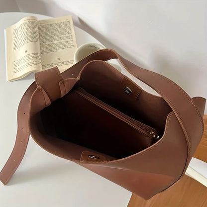 Elegancka Torba Na Ramię Ze Skóry PU Dla Kobiet