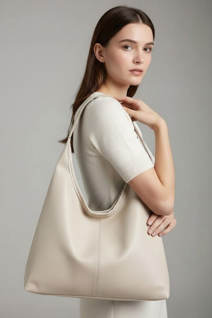 Women's Bag with Spacious Interior in Coffee - View 7.0 | Roselva