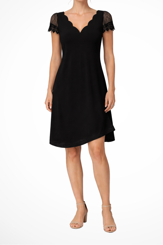 Harriet | Women Lace Sleeve Midi Wedding Guest Dress